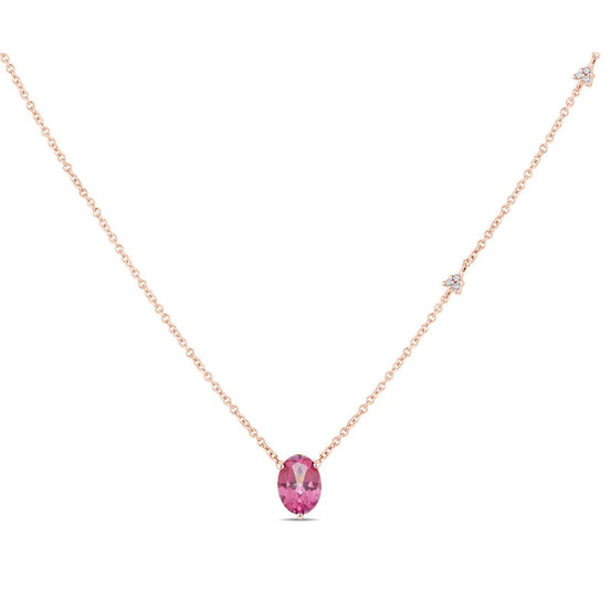 Lou Ovale Topaze & Diamants 1,15ct VII