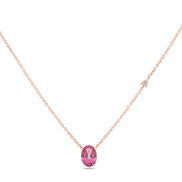 Lou Ovale Topaze & Diamants 1,15ct VII