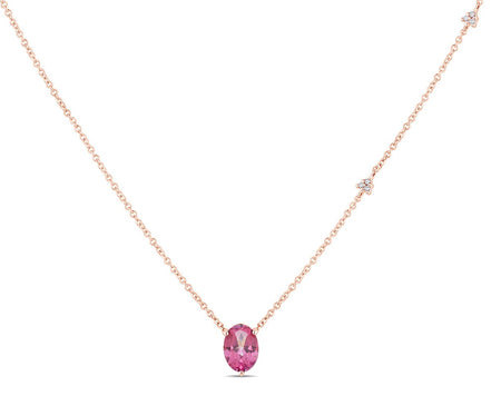 Lou Ovale Topaze & Diamants 1,15ct VII