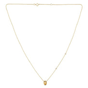 COLLIER LOU N°2 QUARTZ CHAMPAGNE
