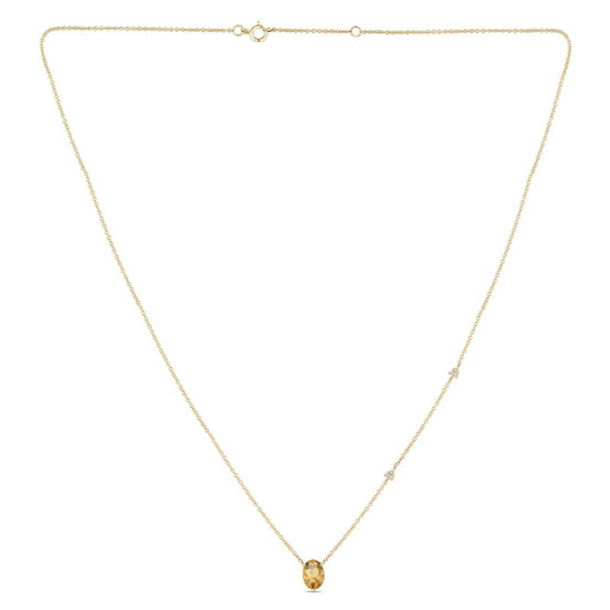 COLLIER LOU N°2 QUARTZ CHAMPAGNE