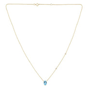 Lou Toi & Moi Ovale Topaze Sky Blue 1,15ct