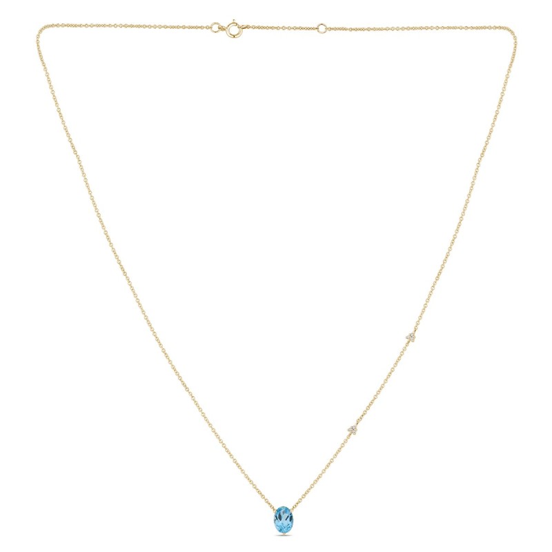 Lou Toi & Moi Ovale Topaze Sky Blue 1,15ct