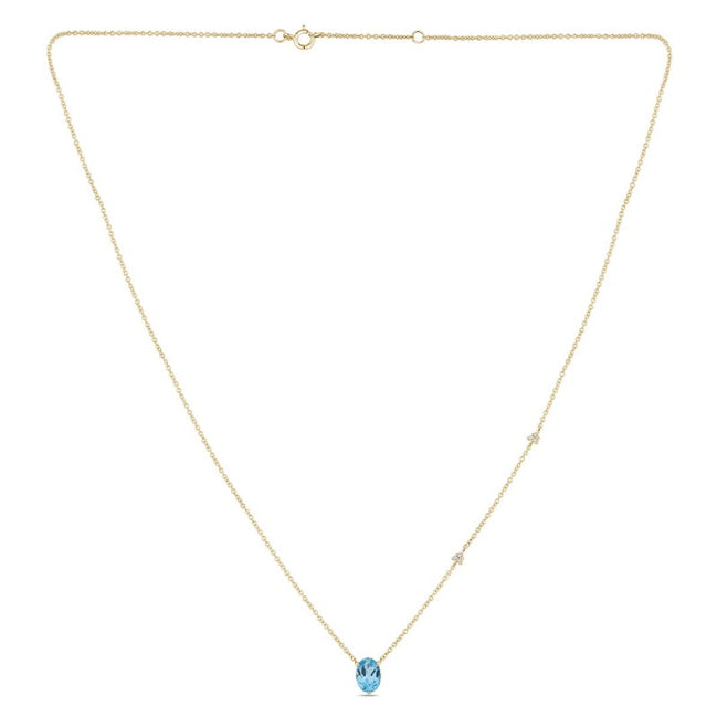 Lou Toi & Moi Ovale Topaze Sky Blue 1,15ct
