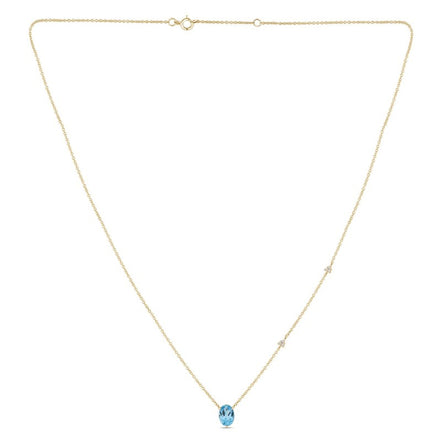 Lou Toi & Moi Ovale Topaze Sky Blue 1,15ct