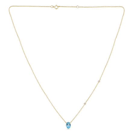 Lou Toi & Moi Ovale Topaze Sky Blue 1,15ct