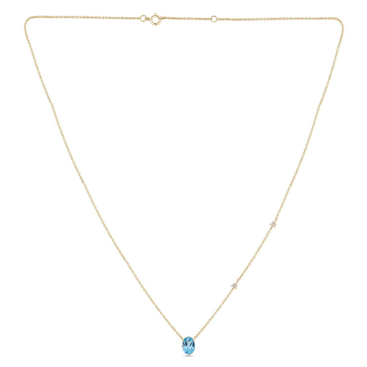 Lou Toi & Moi Ovale Topaze Sky Blue 1,15ct