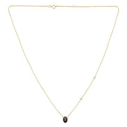 COLLIER LOU N°2 QUARTZ FUMÉ