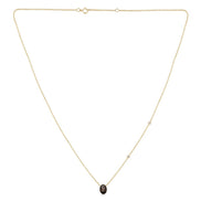 Lou Serti Clos Ovale Quartz Fumé 1,15ct I