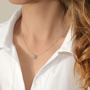 Lou Ovale Topaze & Diamants 1,15ct IV