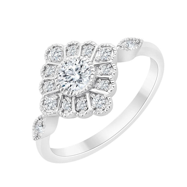 Art Déco Diamant 0,42ct