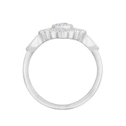 Art Déco Diamant 0,42ct