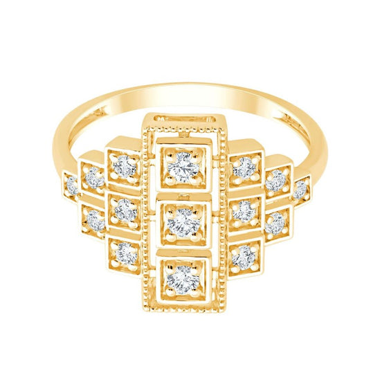 Art Déco Diamant 0,33ct II