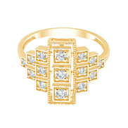 Art Déco Diamant 0,33ct II