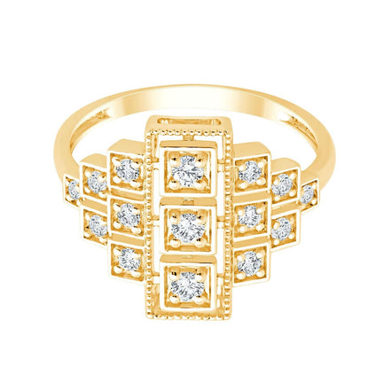 Art Déco Diamant 0,33ct II