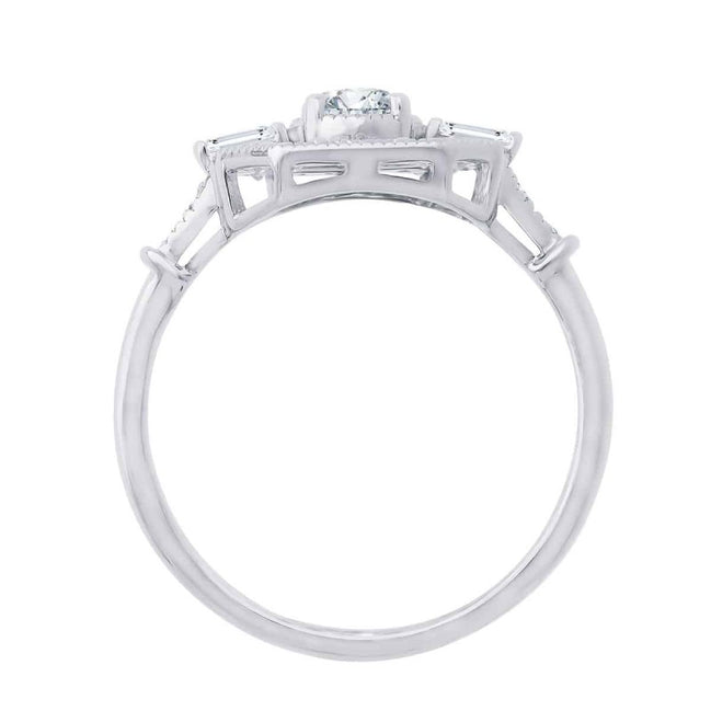 Art Déco Diamant 0,6ct