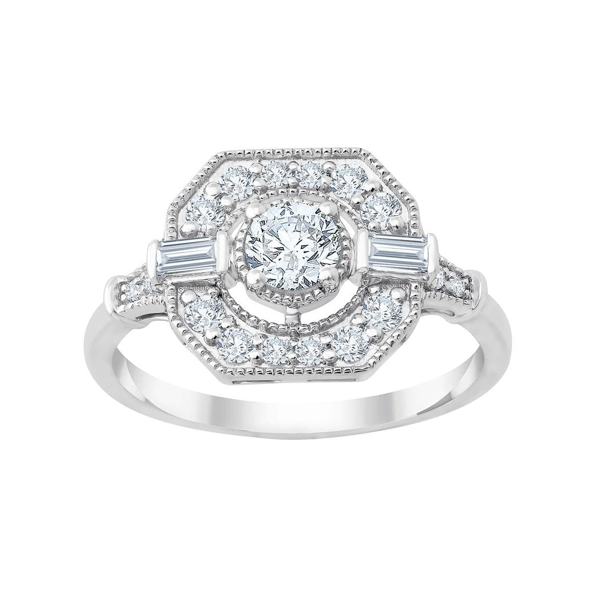 Art Déco Diamant 0,6ct