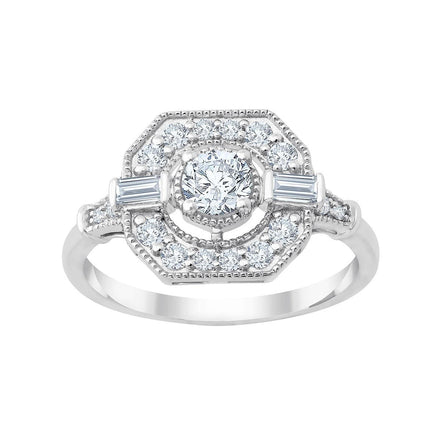 Art Déco Diamant 0,6ct