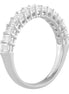 Alliance Taille Émeraude Serti Griffe Diamant 1,40ct