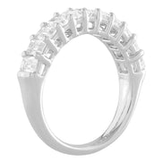Alliance Taille Émeraude Serti Griffe Diamant 2,05ct