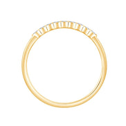 Demi Alliance Serti Clos Diamant 0,14ct I