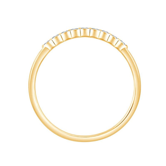 Demi Alliance Serti Clos Diamant 0,14ct I