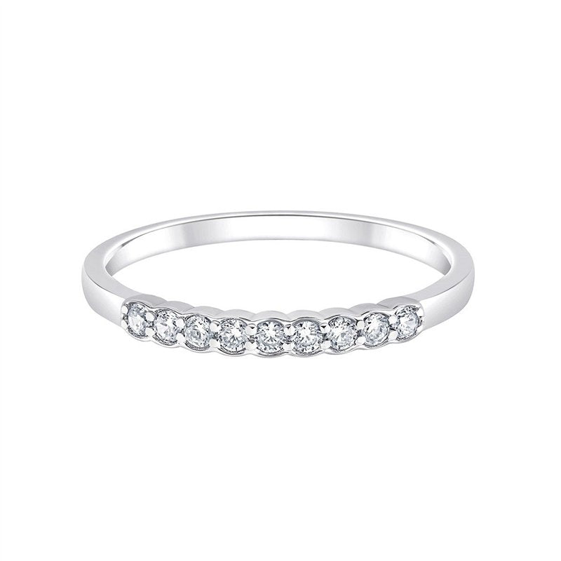 Demi Alliance Serti Clos Diamant 0,14ct I