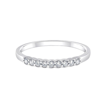 Demi Alliance Serti Clos Diamant 0,14ct I