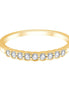 Alliance, Demi Alliance Serti Clos Diamant 0,2ct
