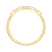 Alliance, Demi Alliance Serti Clos Diamant 0,2ct