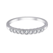 Alliance, Demi Alliance Serti Clos Diamant 0,2ct