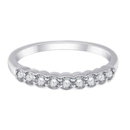 Demi Alliance Serti Clos Diamant 0,31ct