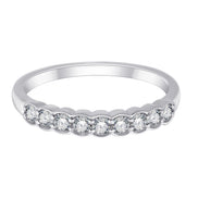 Demi Alliance Serti Clos Diamant 0,31ct