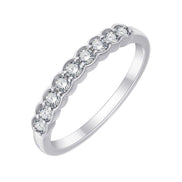 Demi Alliance Serti Clos Diamant 0,31ct