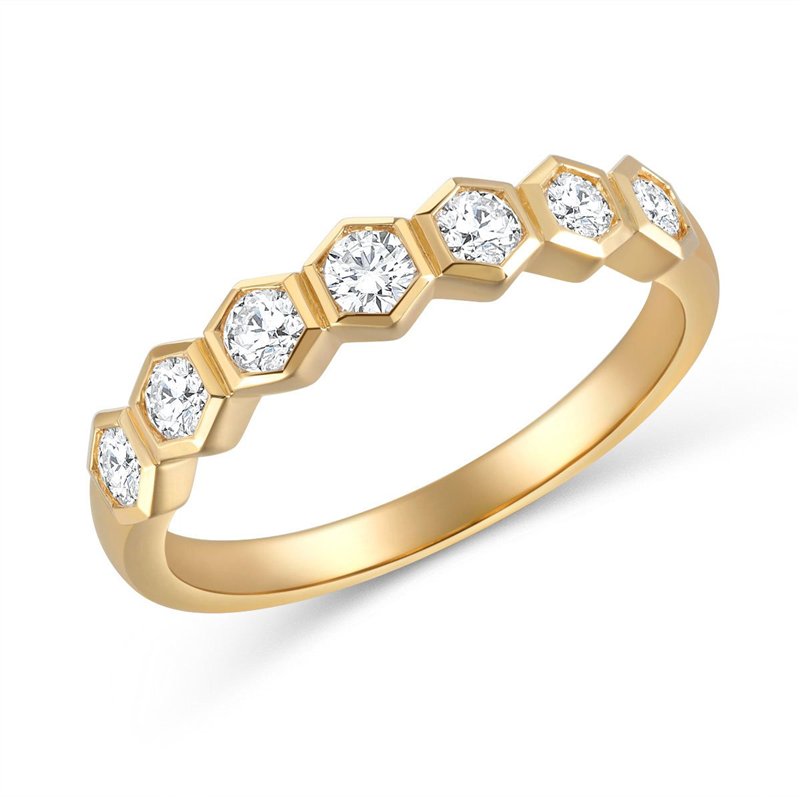 Demi Alliance Diamant 0,56ct