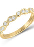 Bague trilogie diamant en or 18 carats