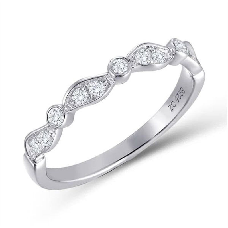 Bague trilogie diamant en or 18 carats