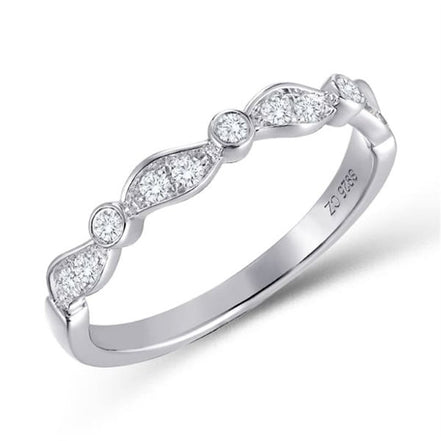 Bague trilogie diamant en or 18 carats