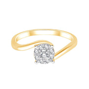 Bague diamant en or 18 carats