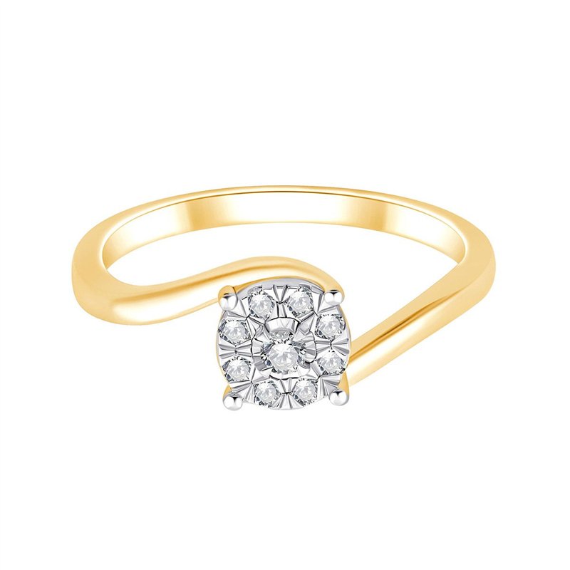 Bague diamant en or 18 carats