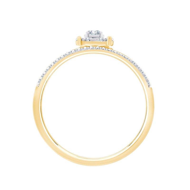 Bague diamant en or 18 carats