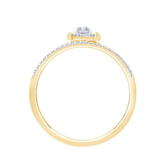 Diamant 0,16ct I