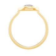 Bague diamant en or 18 carats