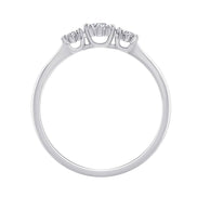 Trilogie Diamant 0,12ct I
