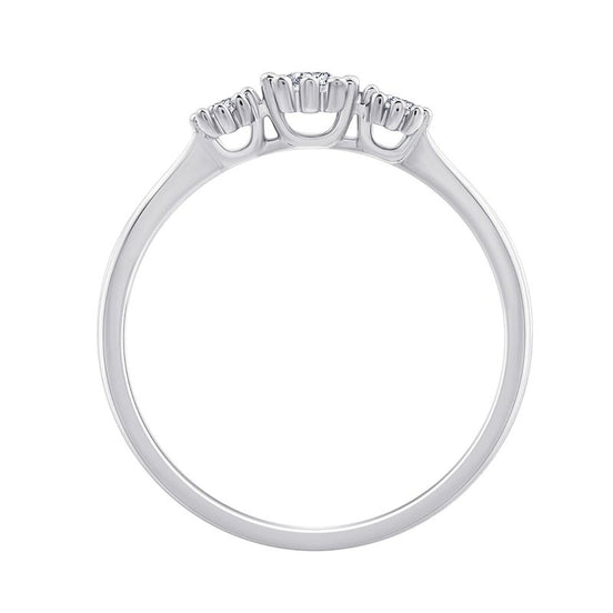 Trilogie Diamant 0,12ct I