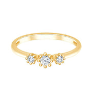Trilogie Diamant 0,12ct I