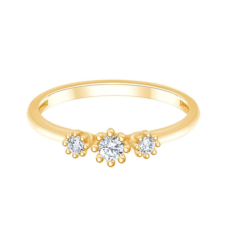 Trilogie Diamant 0,12ct I