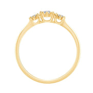 Trilogie Diamant 0,12ct I