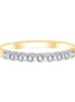 Alliance Serti Clos Diamant 0,17ct