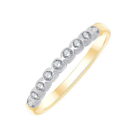 Alliance Serti Clos Diamant 0,17ct